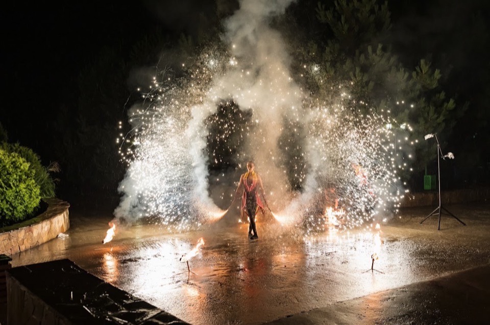 Fire show, fotografija 1